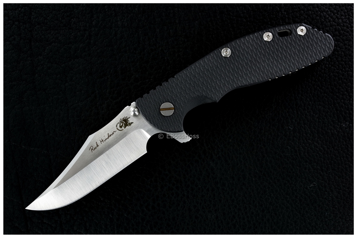 Rick Hinderer Custom XM-24 Satin Bowie Flipper