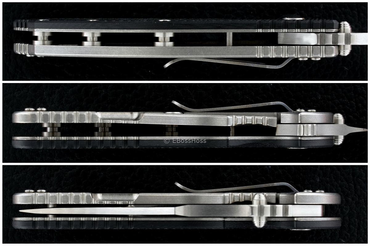 Rick Hinderer Custom XM-24 Satin Bowie Flipper