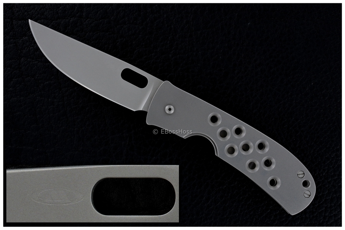 Tom Mayo Custom Medium Covert Framelock Flicker