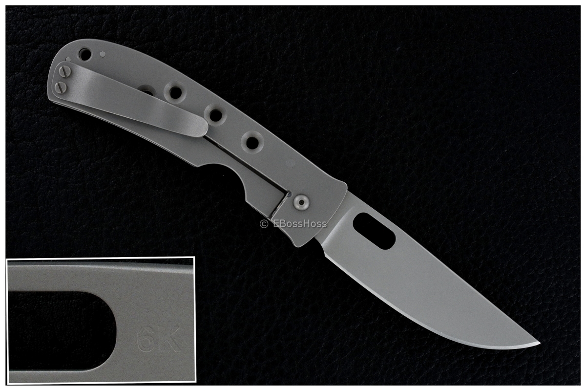 Tom Mayo Custom Medium Covert Framelock Flicker