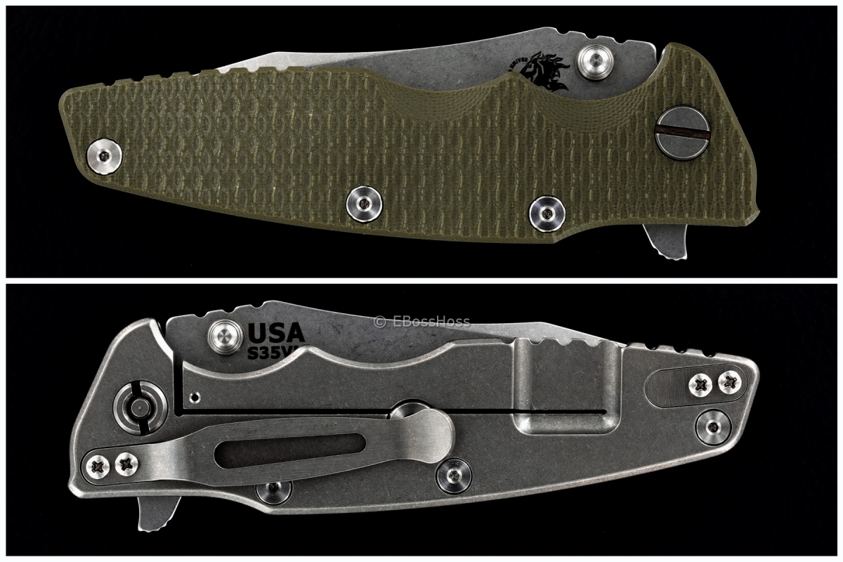 Rick Hinderer Knives Eklipse Flipper