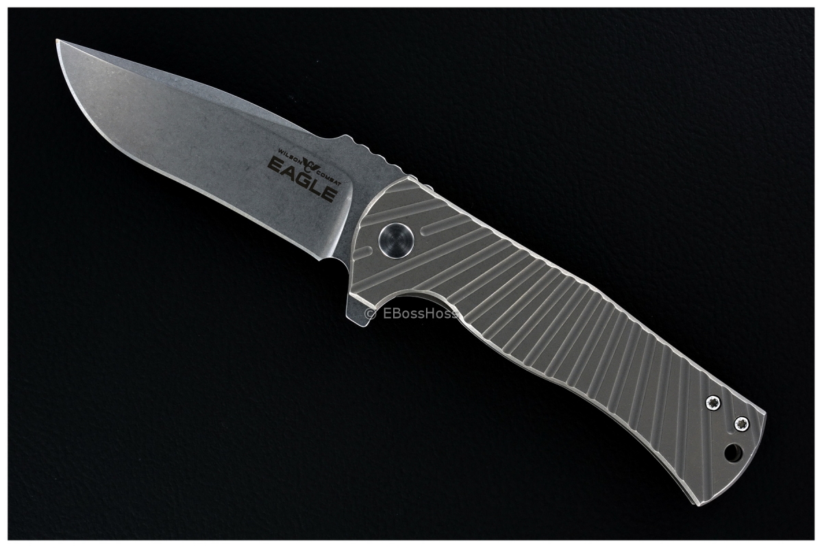 Les George / Wilson Combat WTK-Eagle Framelock Flipper LE