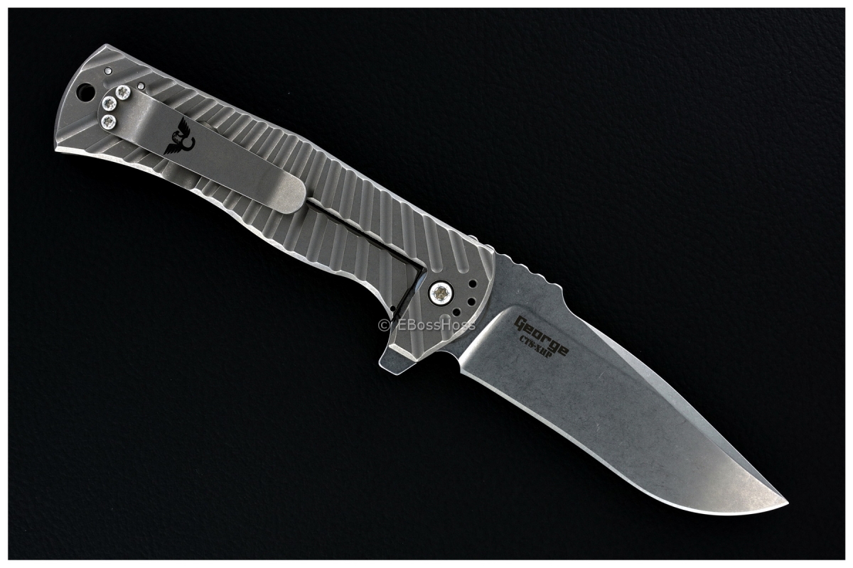 Les George / Wilson Combat WTK-Eagle Framelock Flipper LE