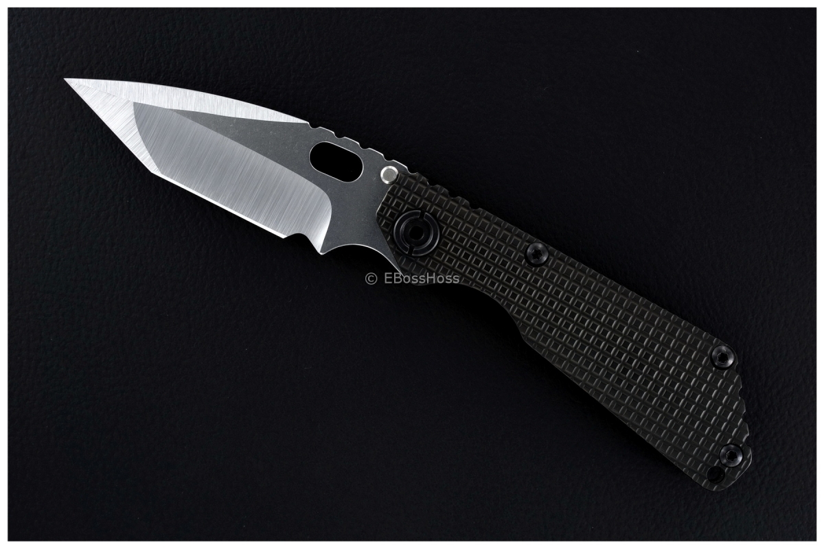 Mick Strider Custom (MSC) Nightmare Tanto SnG...Black FRAG Handles