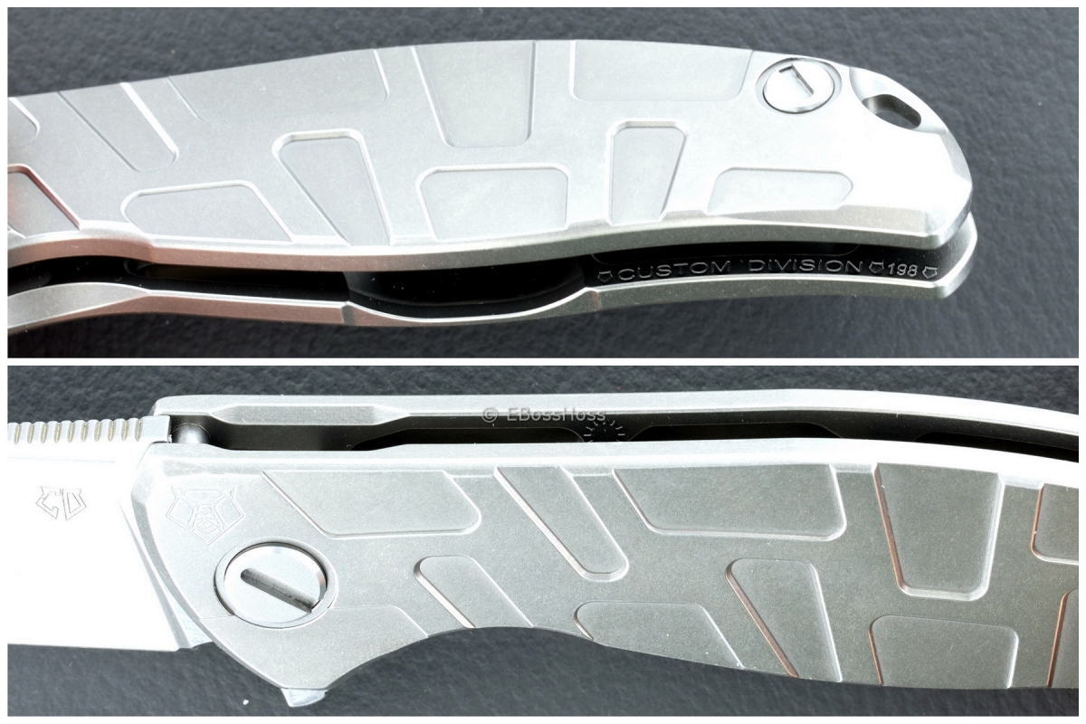 Sergey Shirogorov Custom Division Slim Mod 95 SRRBS Flipper - No. 198