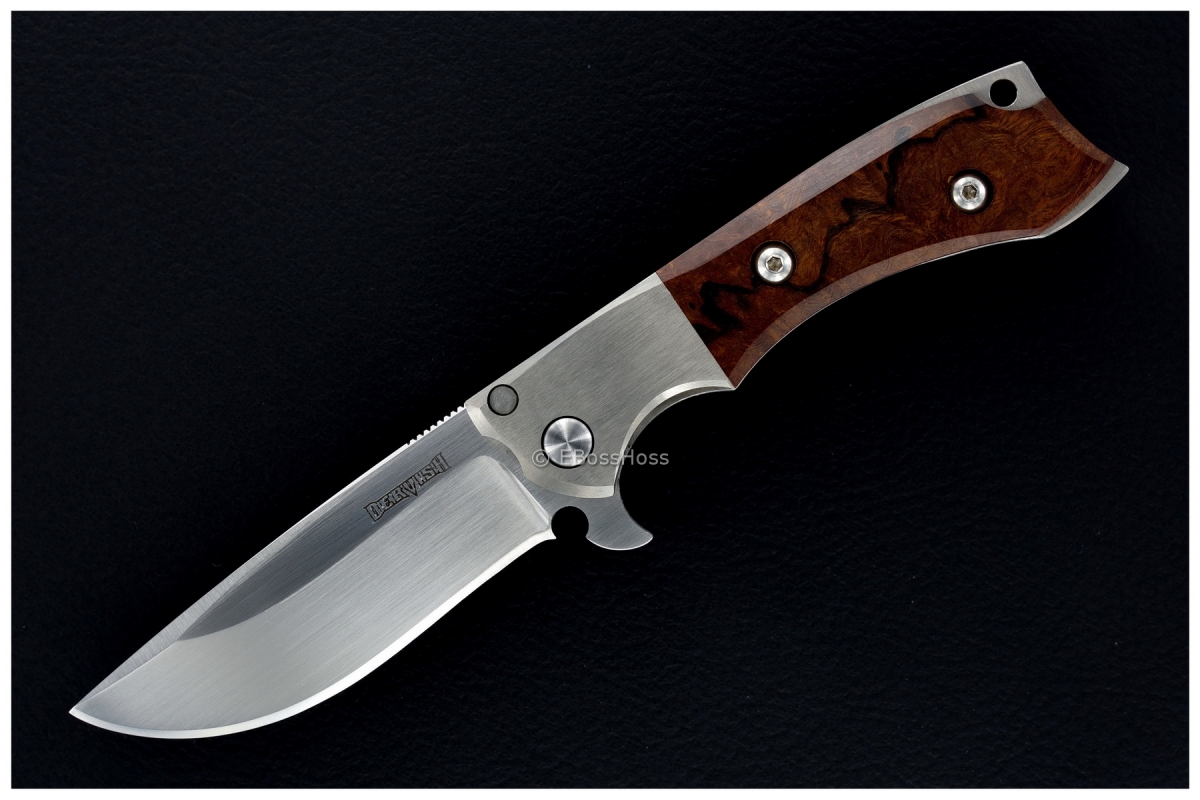 Dervish Knives by John Gonzales Deluxe Alchemy Bolsterlock Flipper