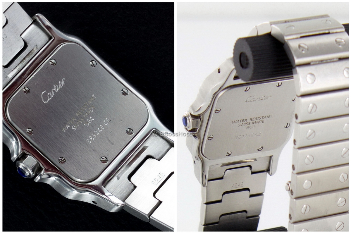 Cartier Curved Large Santos De Cartier - Model No. W20060D6