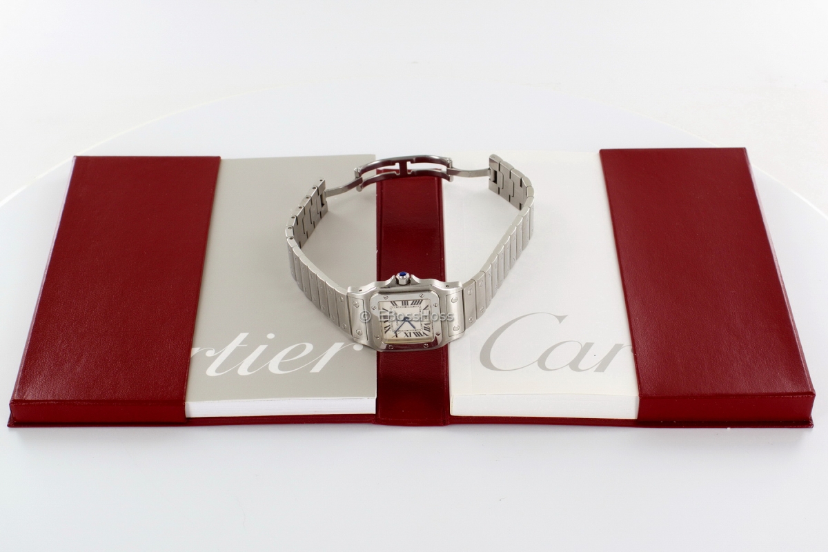 Cartier Curved Large Santos De Cartier - Model No. W20060D6