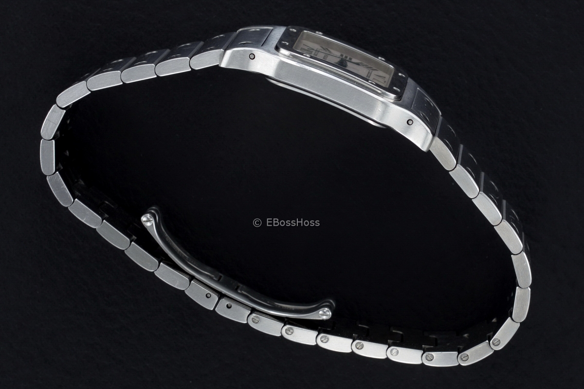 Cartier Curved Large Santos De Cartier - Model No. W20060D6