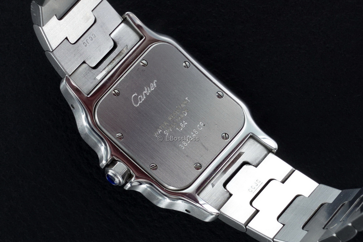 Cartier Curved Large Santos De Cartier - Model No. W20060D6