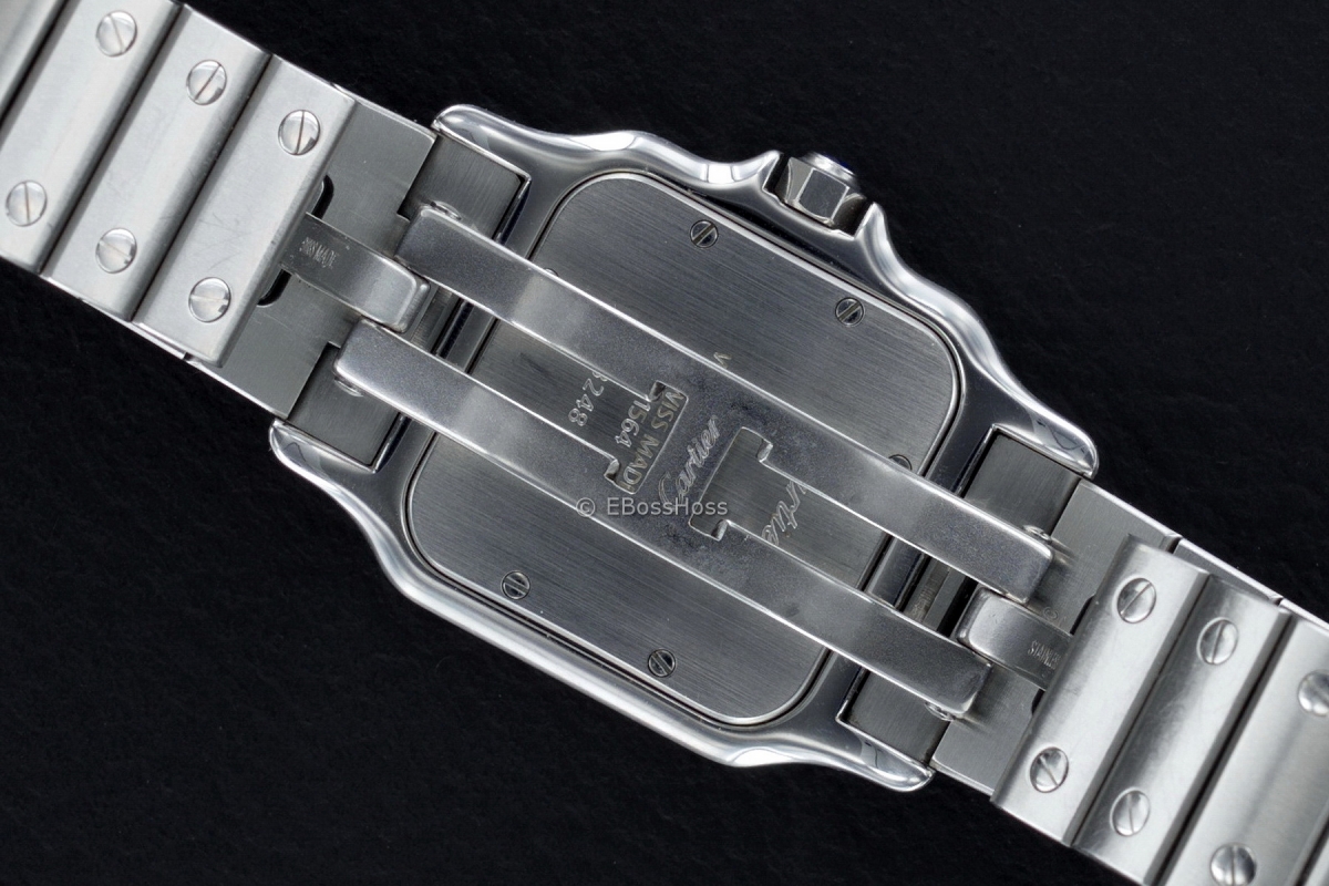 Cartier Curved Large Santos De Cartier - Model No. W20060D6