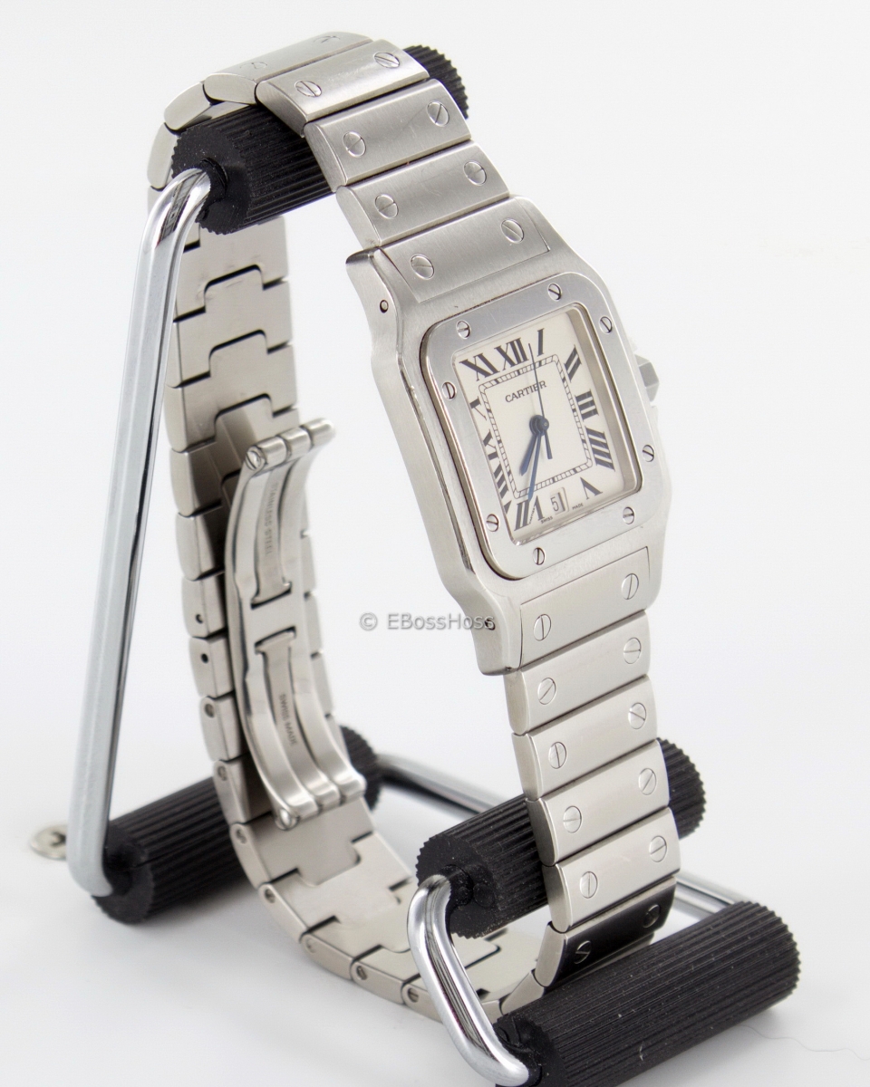 Cartier Curved Large Santos De Cartier - Model No. W20060D6