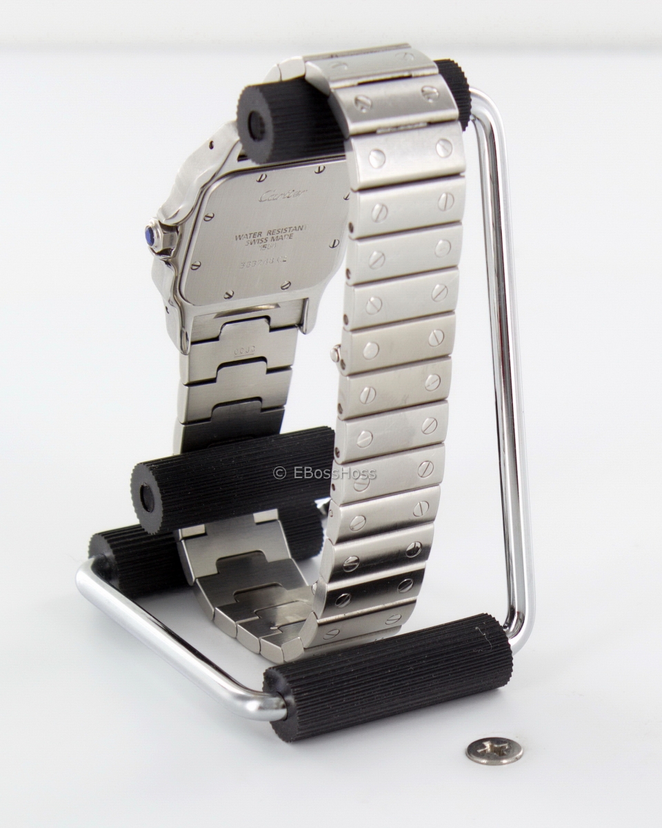 Cartier Curved Large Santos De Cartier - Model No. W20060D6