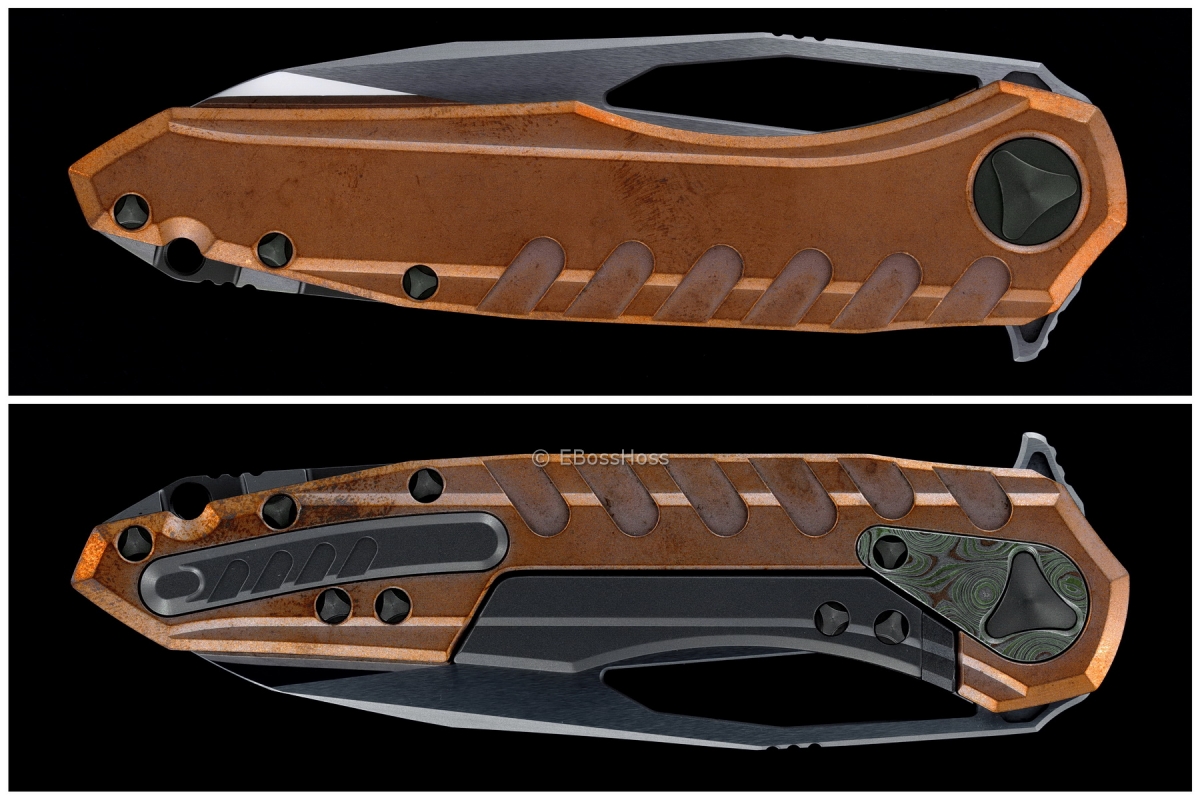 Deryk Munroe / Tony Marfione Custom Collab Copper Sigil Flipper