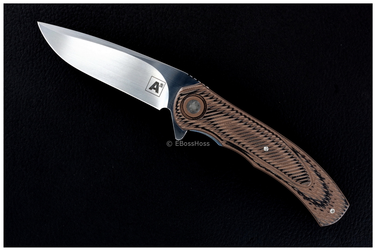 A2 Knives (by Andre Thorburn & Andre Van Heerden) Custom Model A4 Flipper
