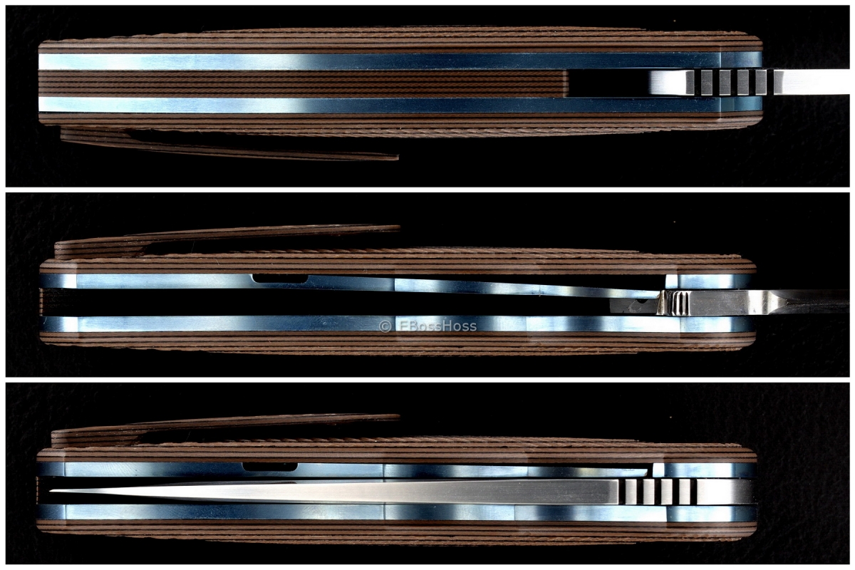 A2 Knives (by Andre Thorburn & Andre Van Heerden) Custom Model A4 Flipper