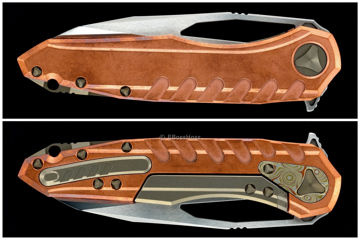 Deryk Munroe / Tony Marfione Custom Collab Copper Sigil Flipper