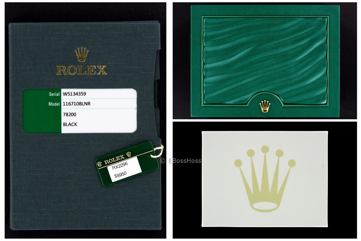 Rolex GMT Master II 116710 BLNR - Batman