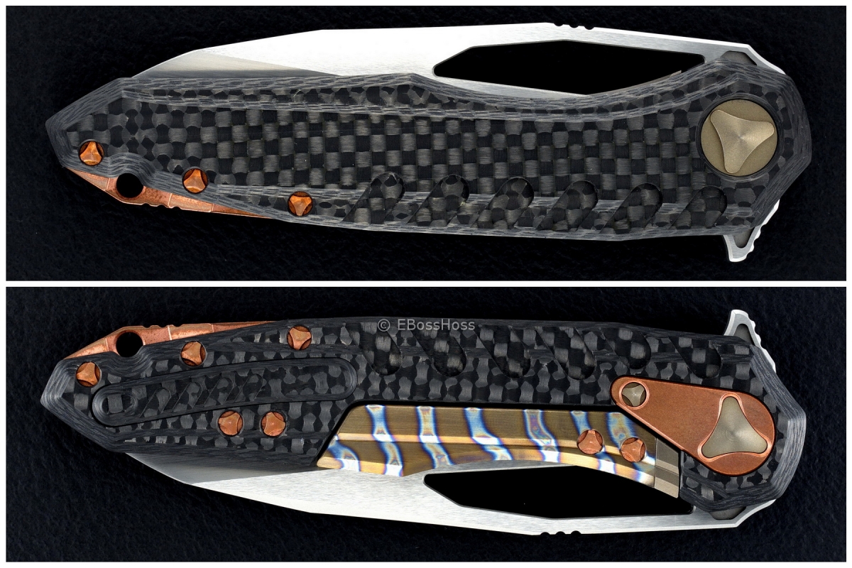 Deryk Munroe / Tony Marfione Custom Collab Carbon-Fiber Sigil Flipper