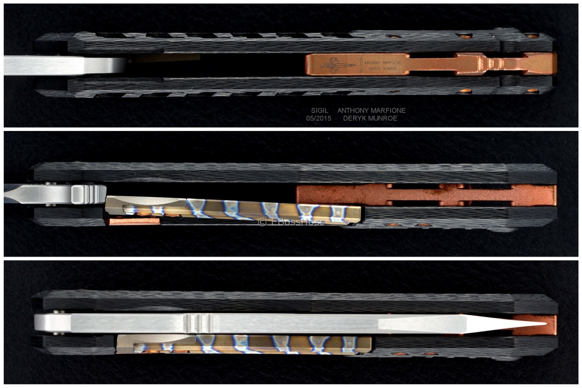 Deryk Munroe / Tony Marfione Custom Collab Carbon-Fiber Sigil Flipper