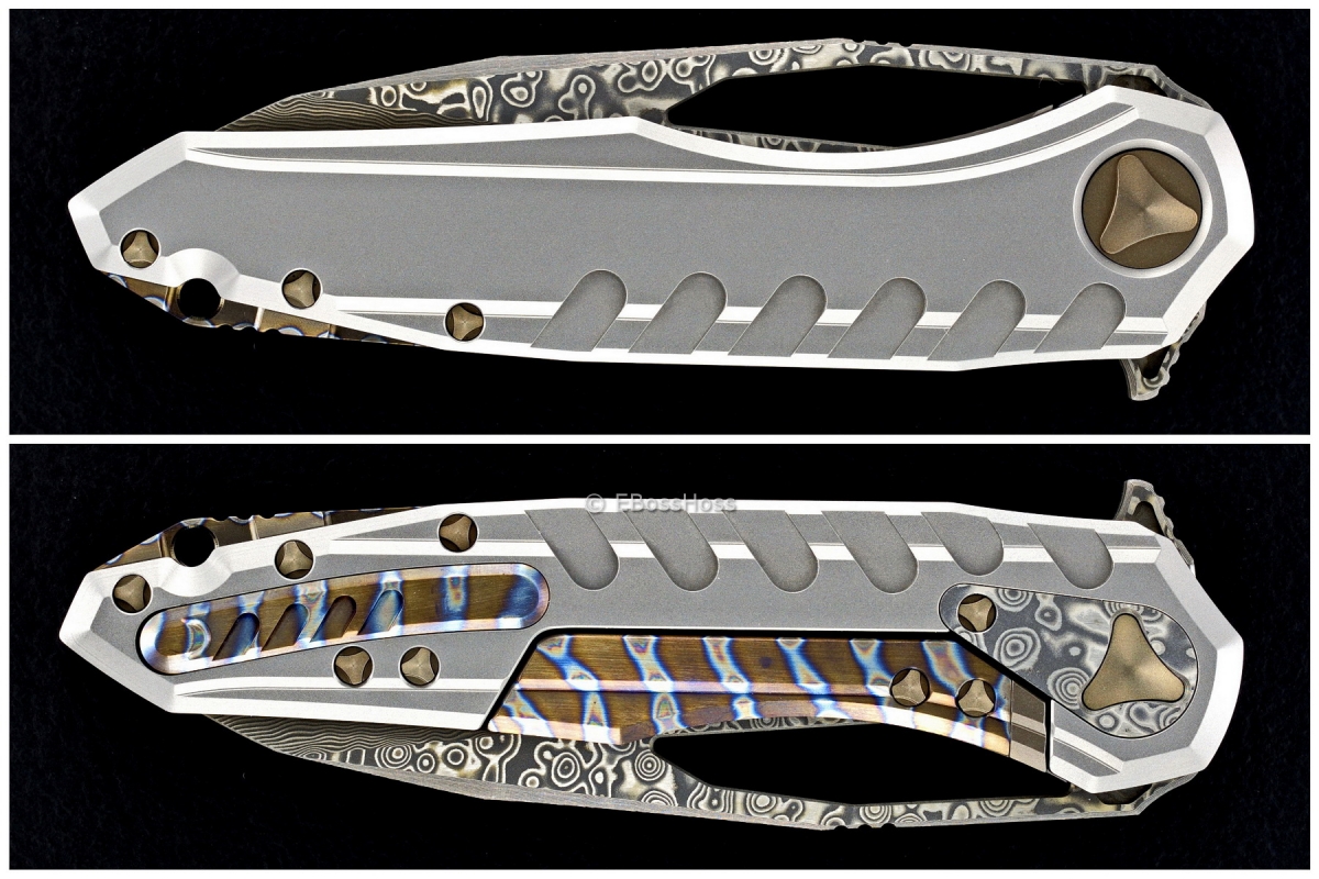 Deryk Munroe / Tony Marfione Collab Hattori San-Mai Cowry-X Core Sigil Flipper