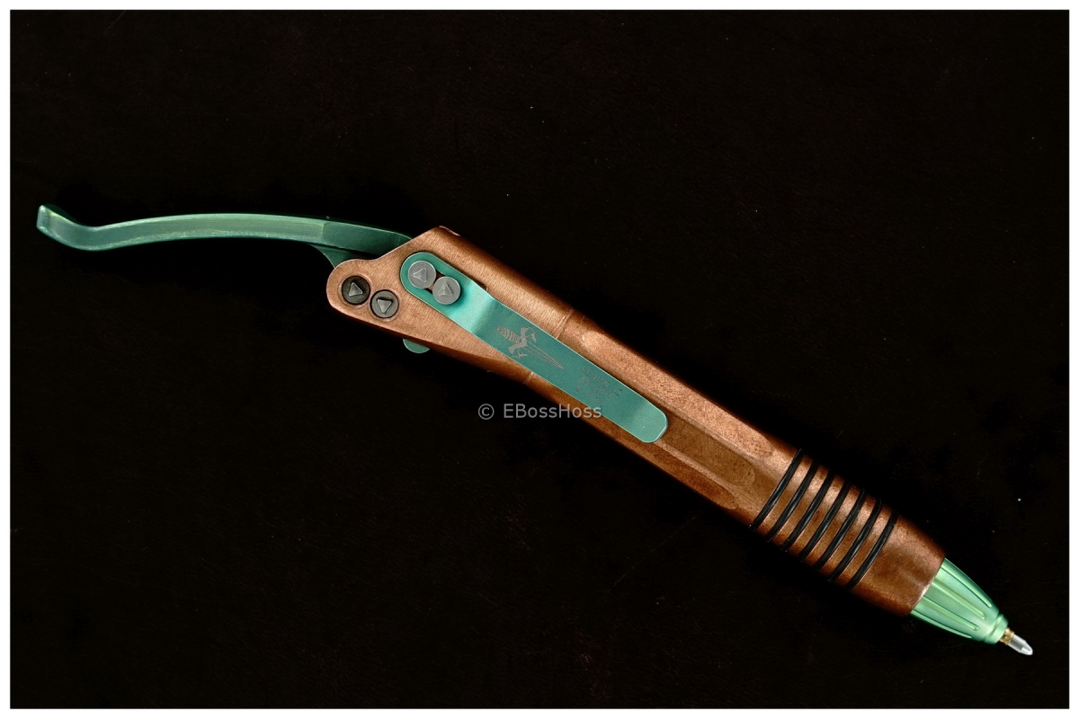 Tony Marfione (Microtech) Copper Siphon II Retractable Pen
