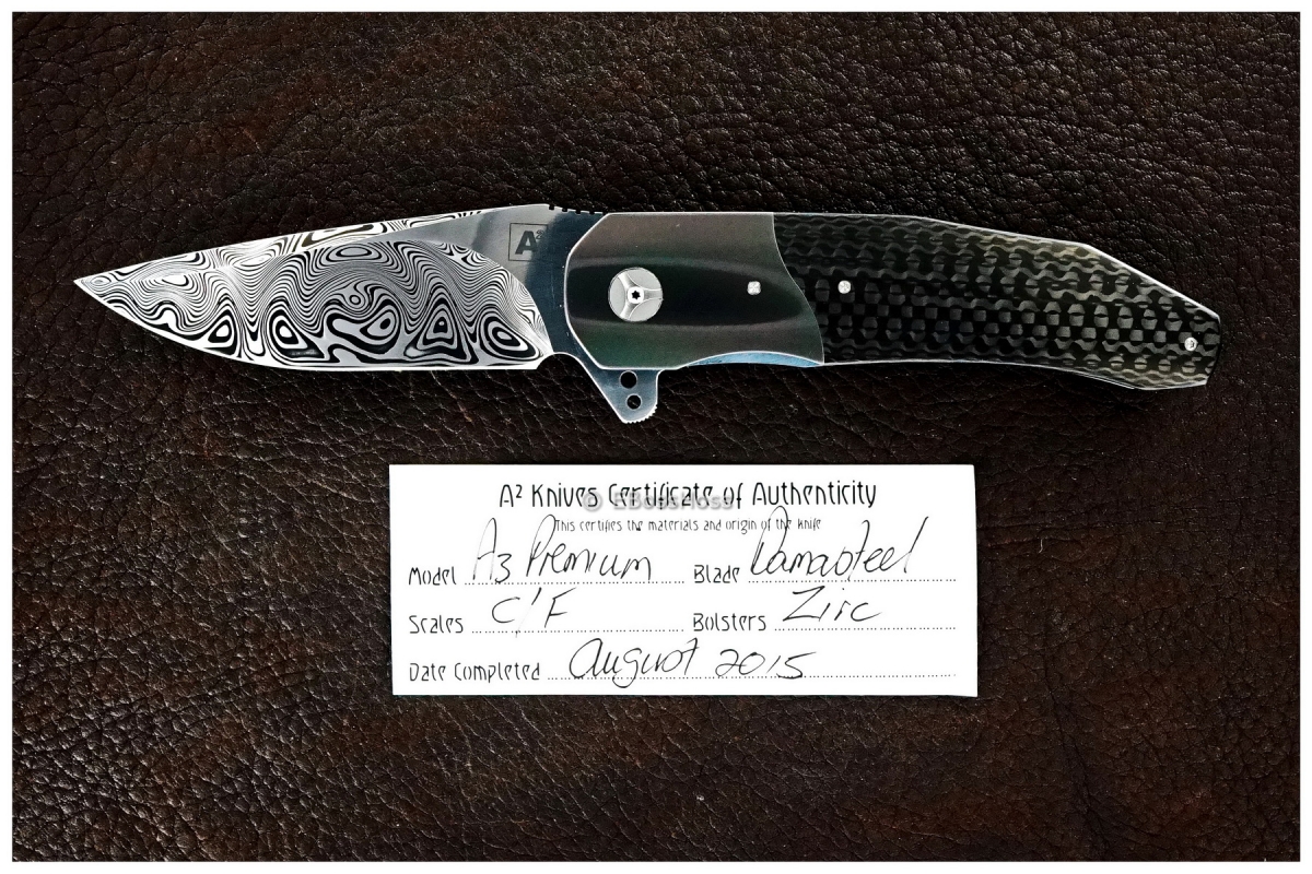 A2 Knives (by Andre Thorburn & Andre van Heerden) Premium A3 Flipper