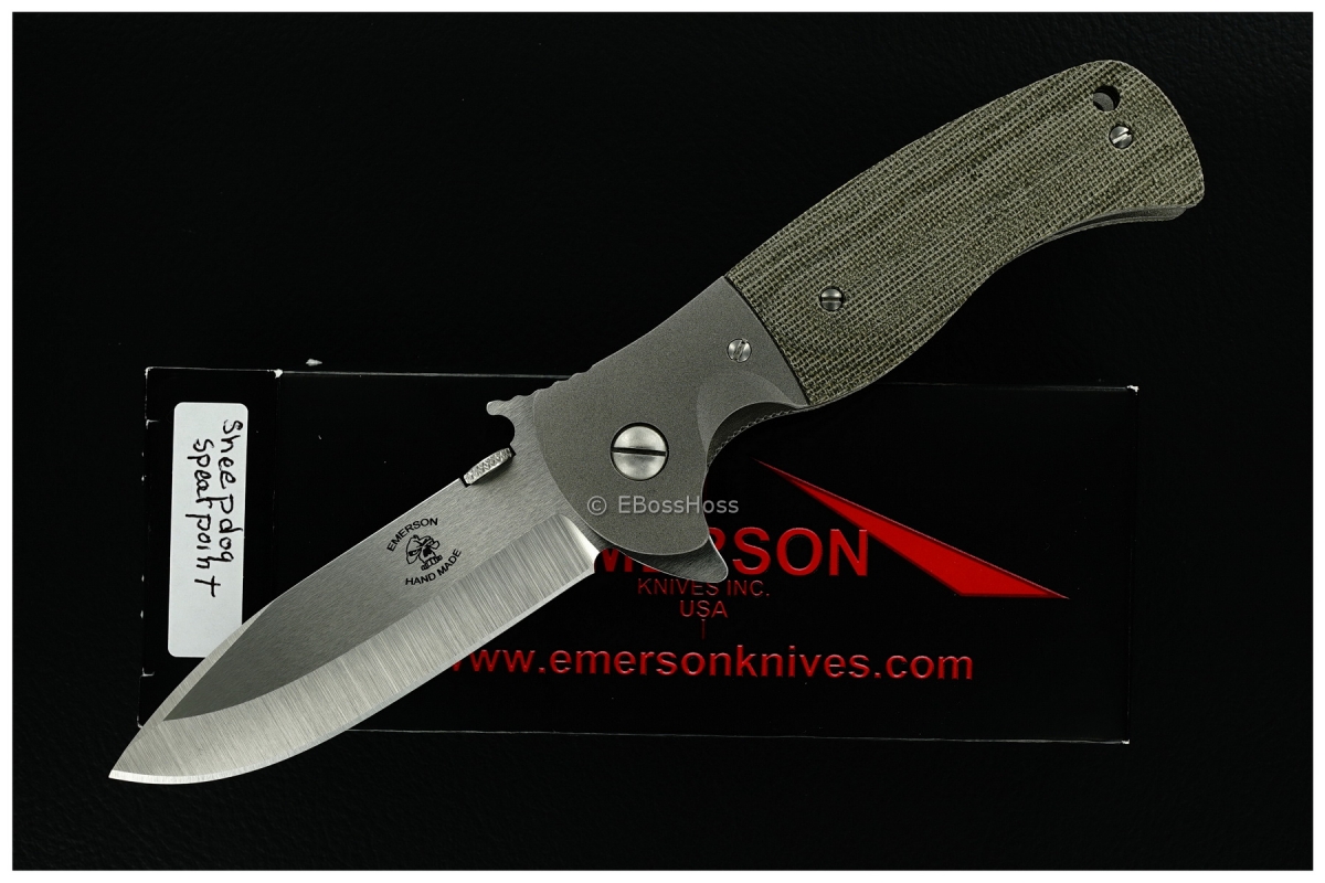 Ernie Emerson Custom Sheepdog Flipper Prototype w/Wave