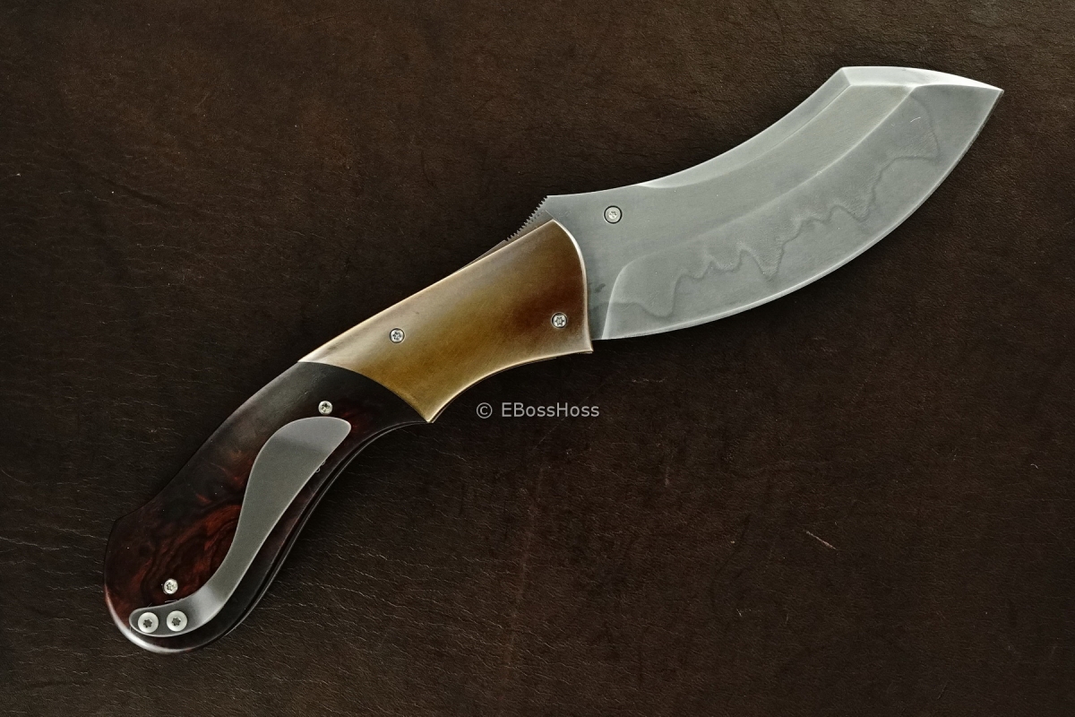 Jeremy Marsh Custom Deluxe Colombian Pocket Knife