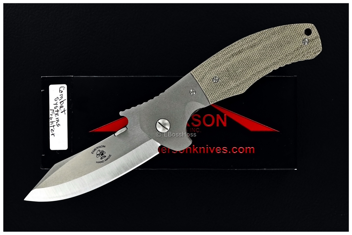 Ernie Emerson Custom Combat Systems Fighter