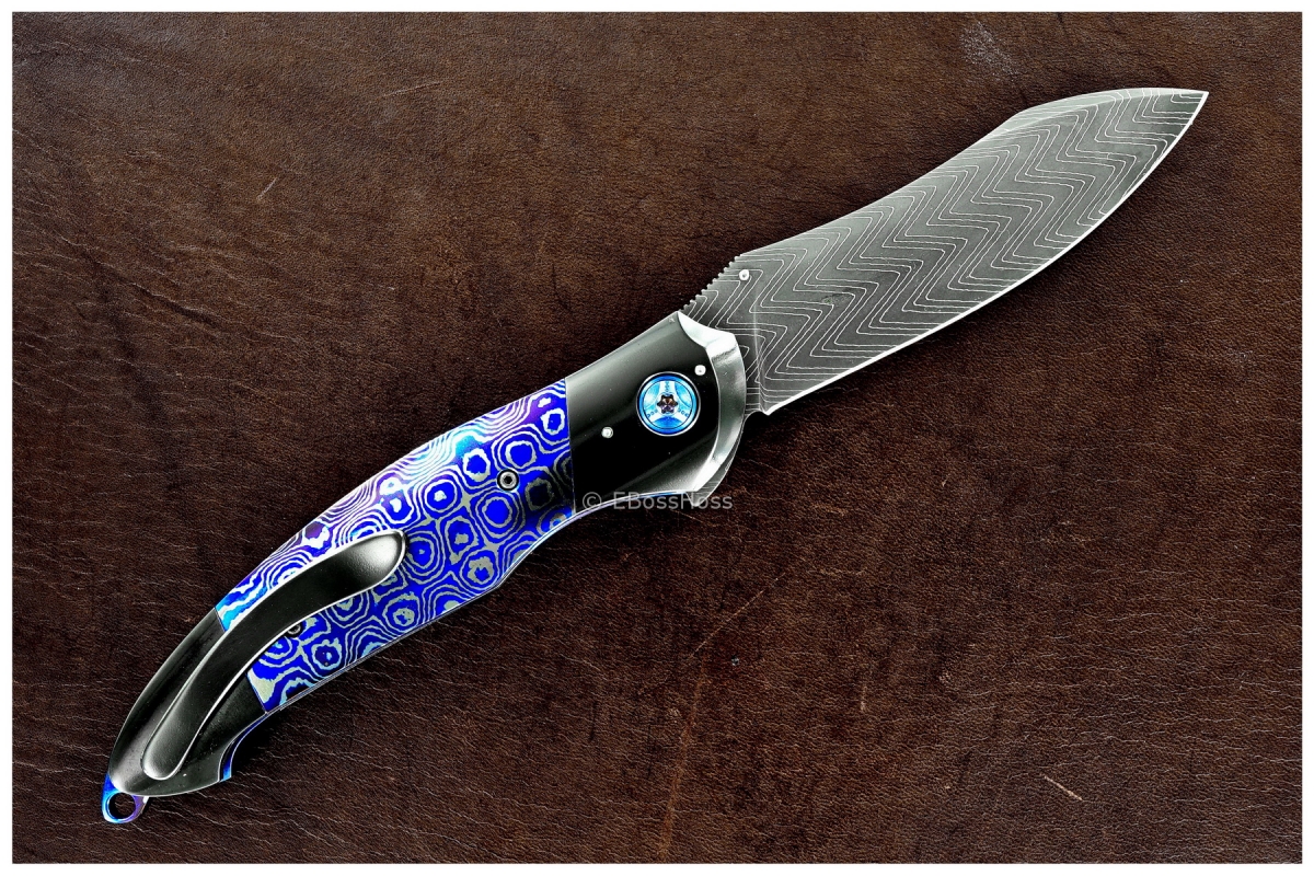 Peter Martin Custom Zirconium & Mokuti Nebula Flipper