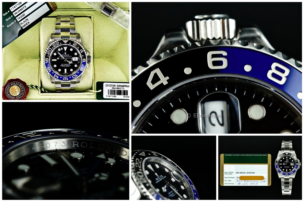 Rolex GMT Master II 116710 BLNR - ''Batman''