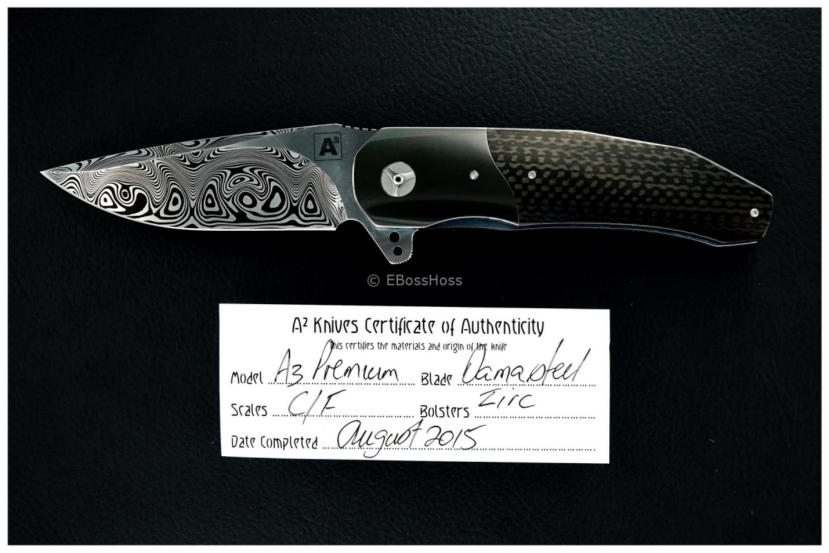 A2 Knives (by Andre Thorburn & Andre van Heerden) Premium A3 Flipper