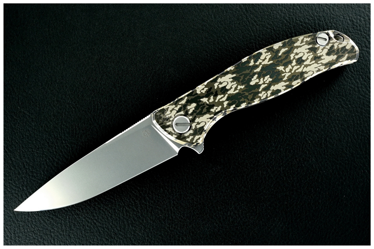 Sergey Shirogorov Custom Division Mod 95 SRRBS Flipper - Camo-Ti