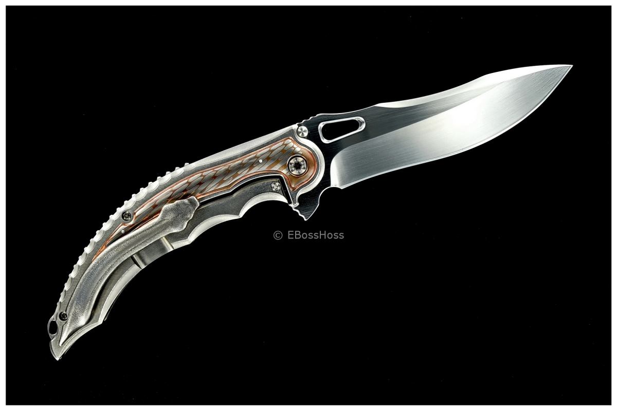 Korth Cutlery Custom Super-Conductor Reptile Flipper