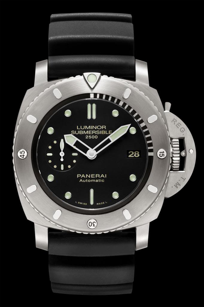 Panerai (Officine Panerai) 364 LUMINOR Submersible 1950 2500M 3 DAYS Automatic Titanio - 47MM PAM00364