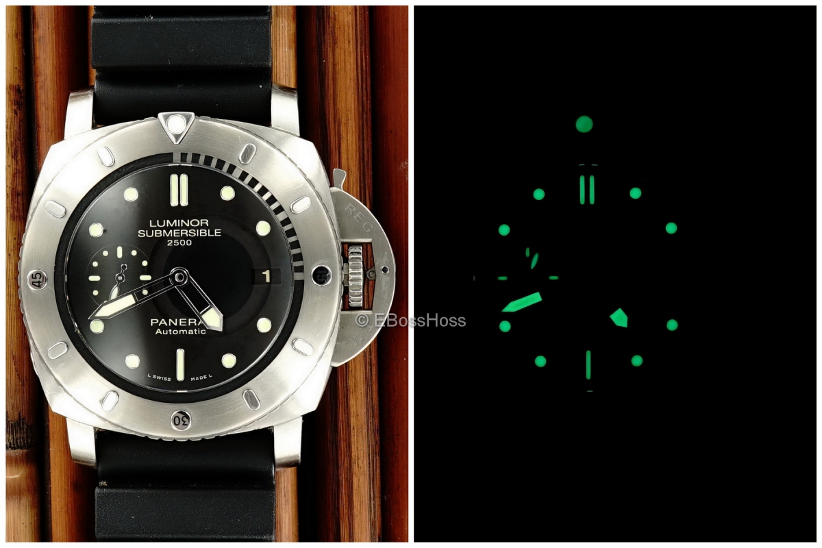 Panerai (Officine Panerai) 364 LUMINOR Submersible 1950 2500M 3 DAYS Automatic Titanio - 47MM PAM00364