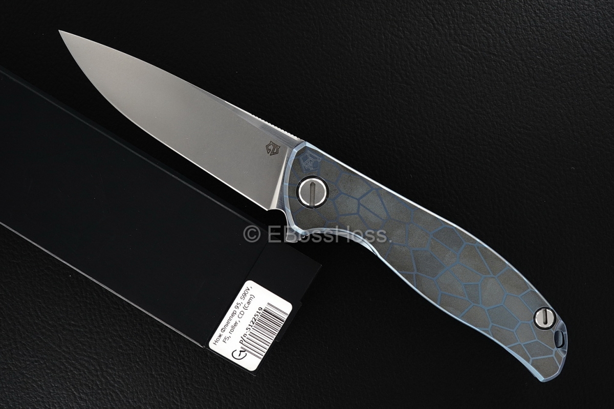 Sergey Shirogorov Custom Division Mod 95 Giraffe-Camo SRRBS Flipper