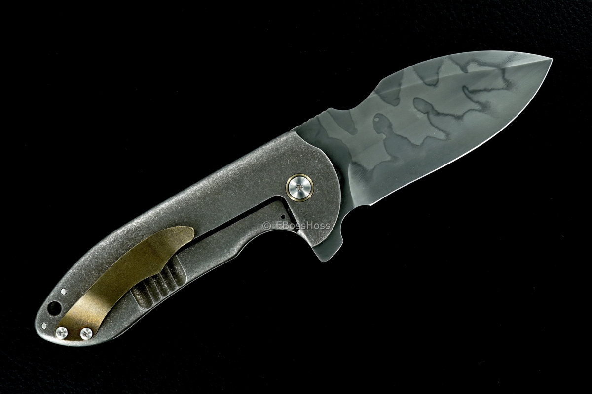 Michael Burch Custom Genesis Framelock Flipper