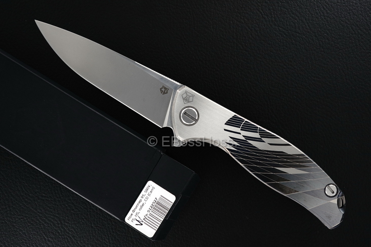 Sergey Shirogorov Custom Division Mod 95 Wave-pattern SRRBS Flipper