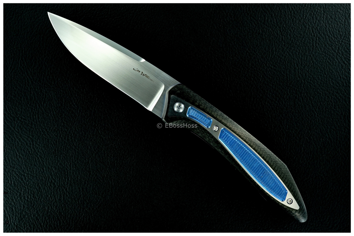 Lee (J.L.) Williams Custom Deep-Blue Donk Kickstop Flipper