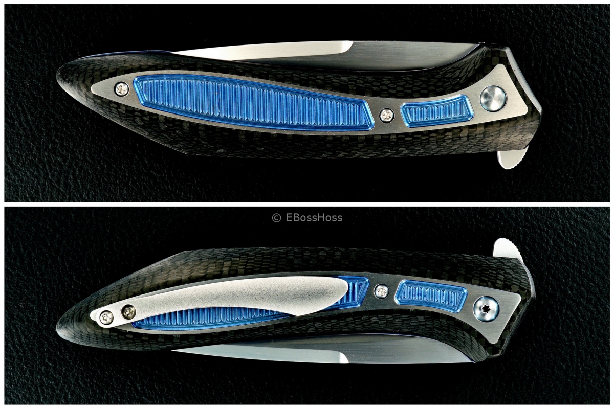 Lee (J.L.) Williams Custom Deep-Blue Donk Kickstop Flipper