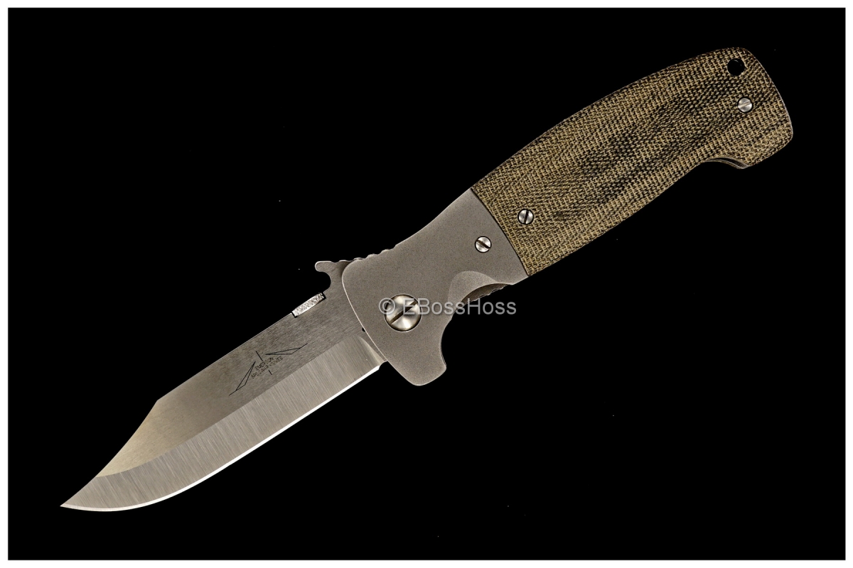 Ernie Emerson Custom Bolstered CQC-12 Waved