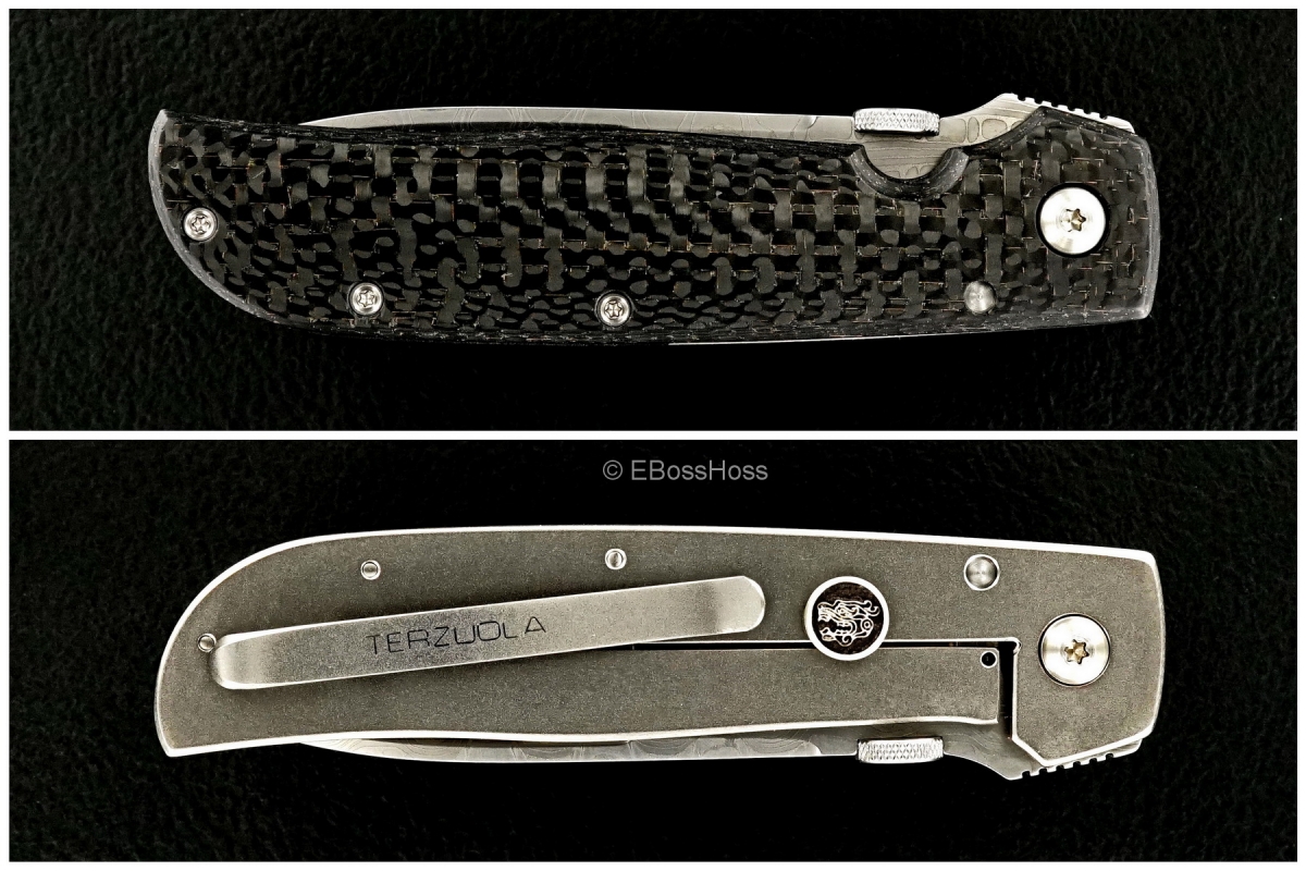 Bob Terzoula Custom Deluxe TTF-3 Framelock