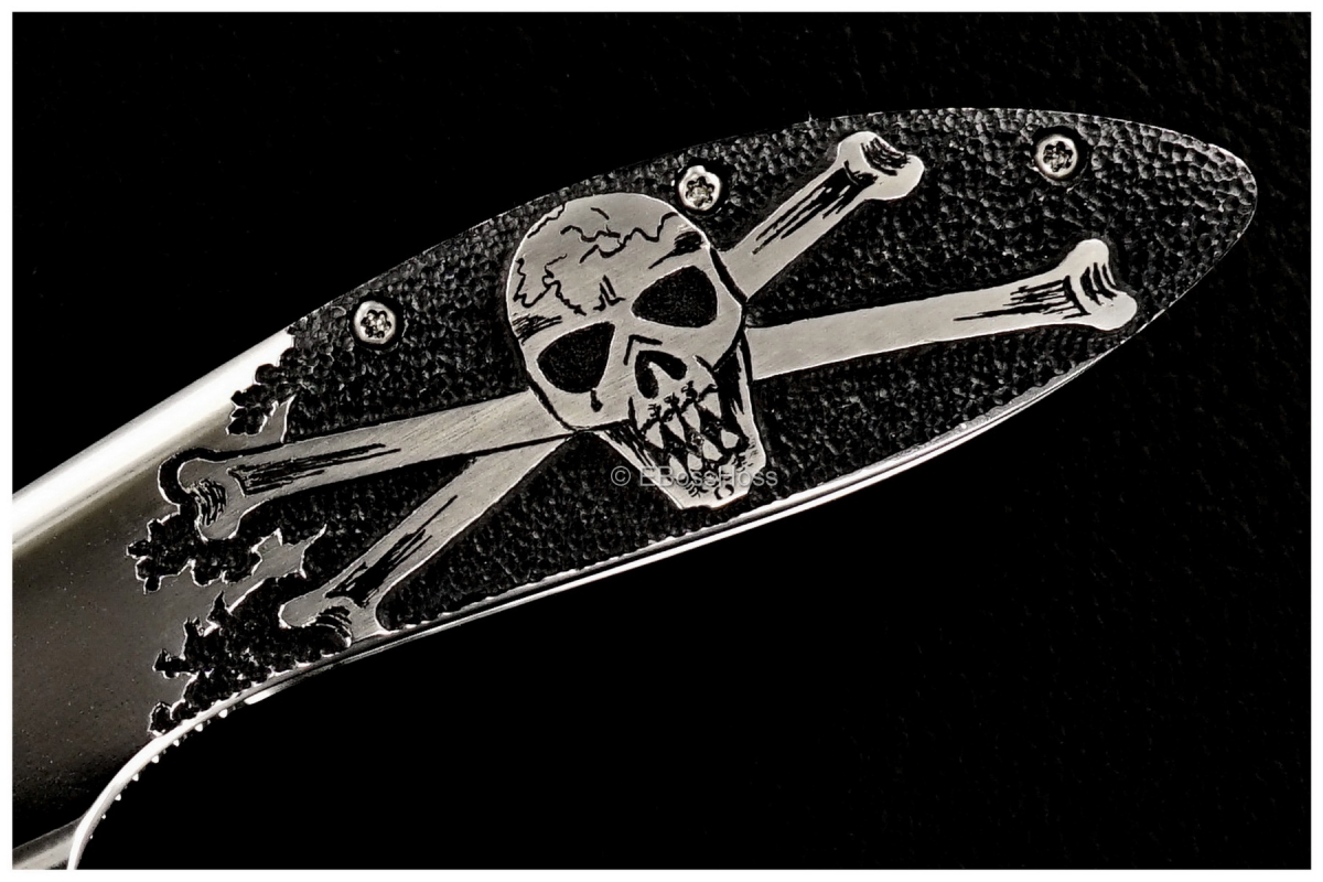 J.L. (Lee) Williams Custom Carved Flipper