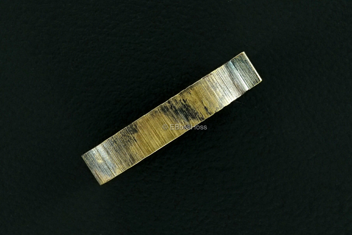 Steel Flame Carved Bronze Hate Pig - Fatty