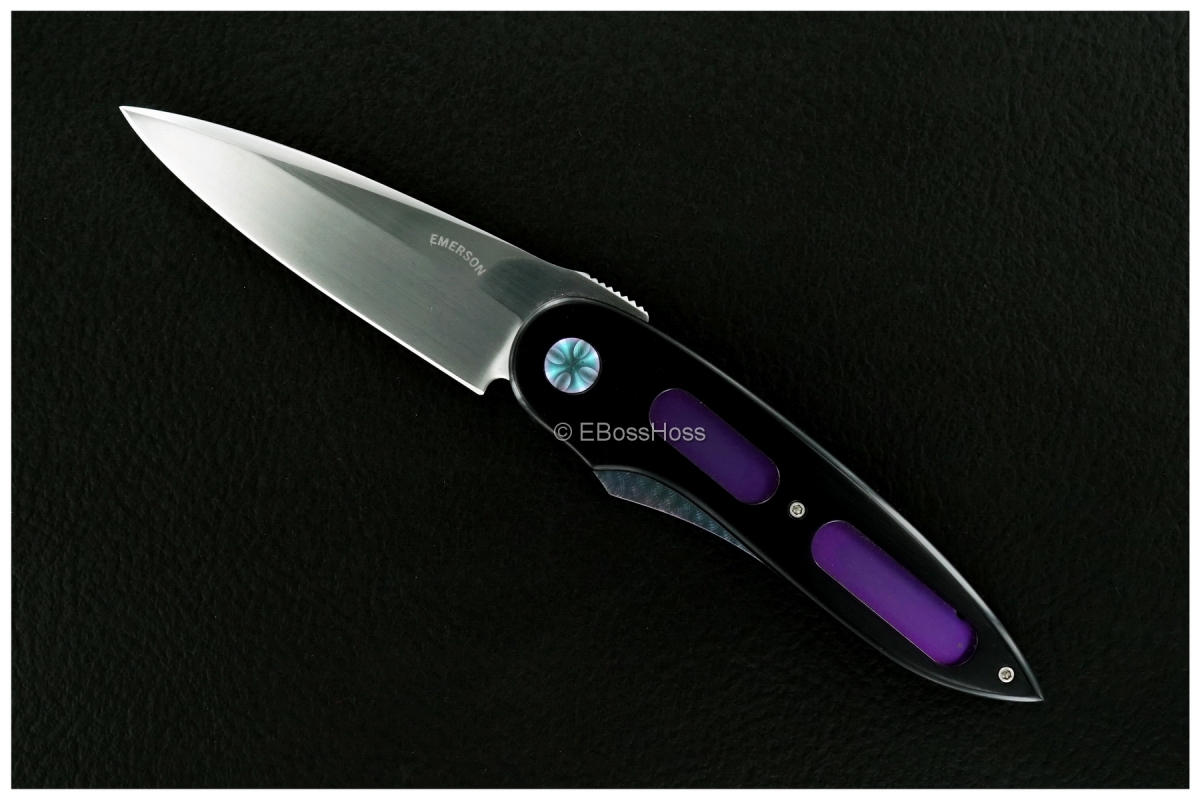 Ernest Emerson Custom Halfmoon Pretac Pre-Viper