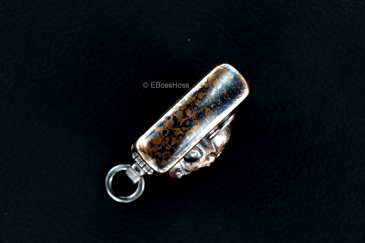 Steel Flame Custom XL Bronze Darkness Zippo by Derrick Obatake