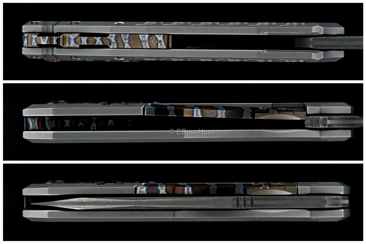 Deryk Munroe / Tony Marfione Collab Hattori San-Mai Cowry-X Core Sigil Flipper