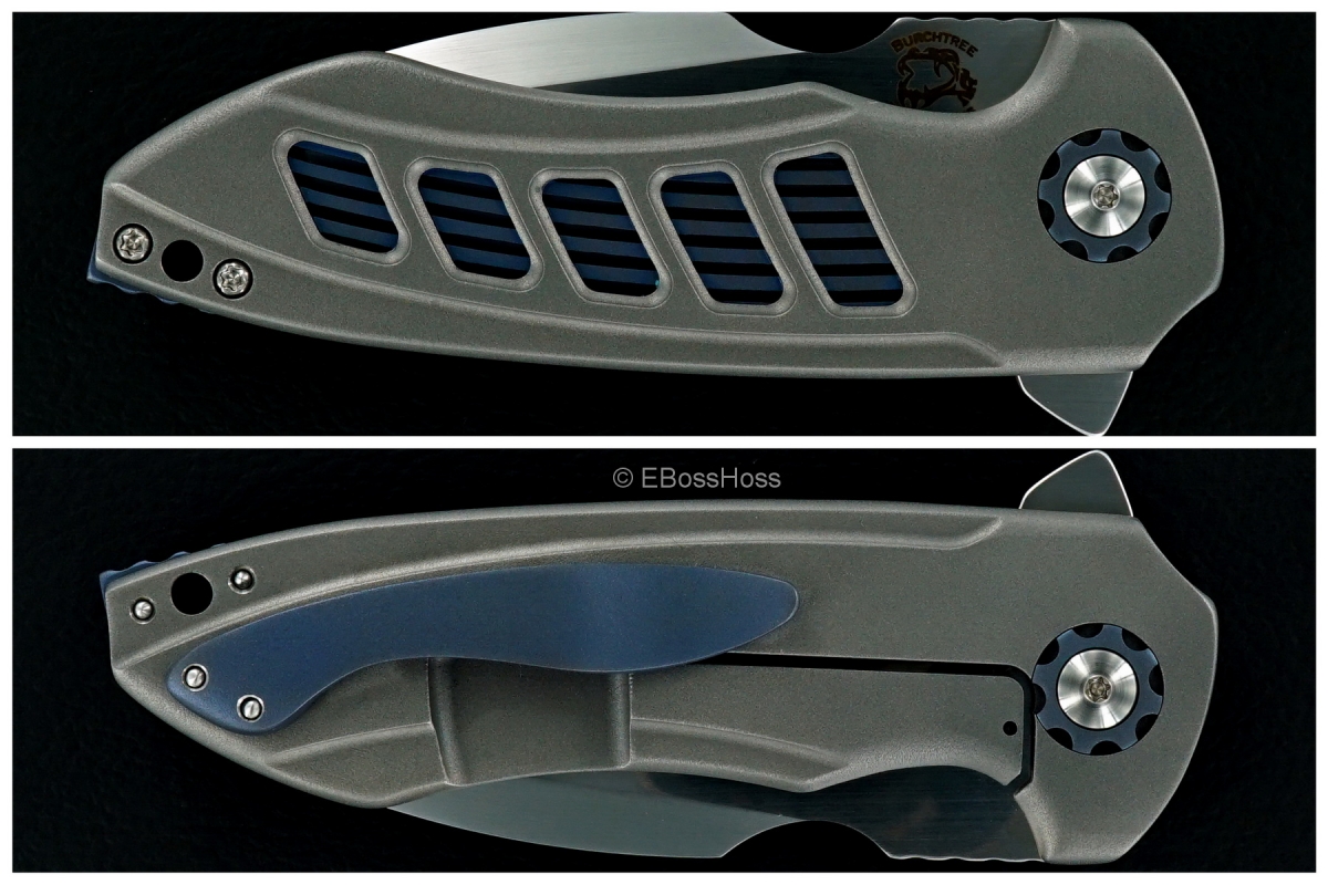 Michael Burch Custom Vented Slim Genesis Flipper Prototype